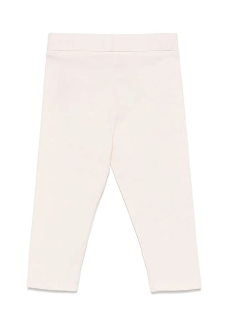 Leggins In Jersey Rosa Chiaro Con Patch Logo MONCLER ENFANT | 951-8H00002 89AUM529